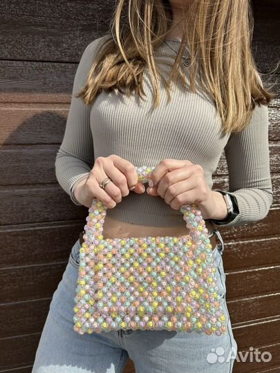 Сумка из бусин