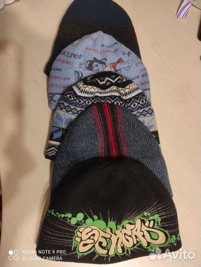 Шлем, шапки 7 шт