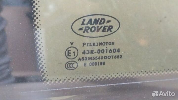 Стекло двери заднее правое Land Rover Vogue 3 L322