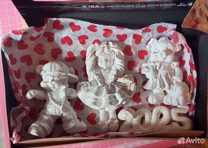 Гипсовые фигуры для раскрашивания