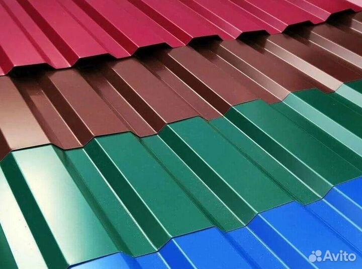 Листы профнастила для забора