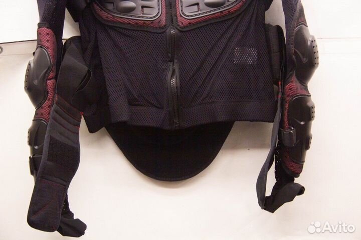 Защита тела мото scoyco am02-2 красная