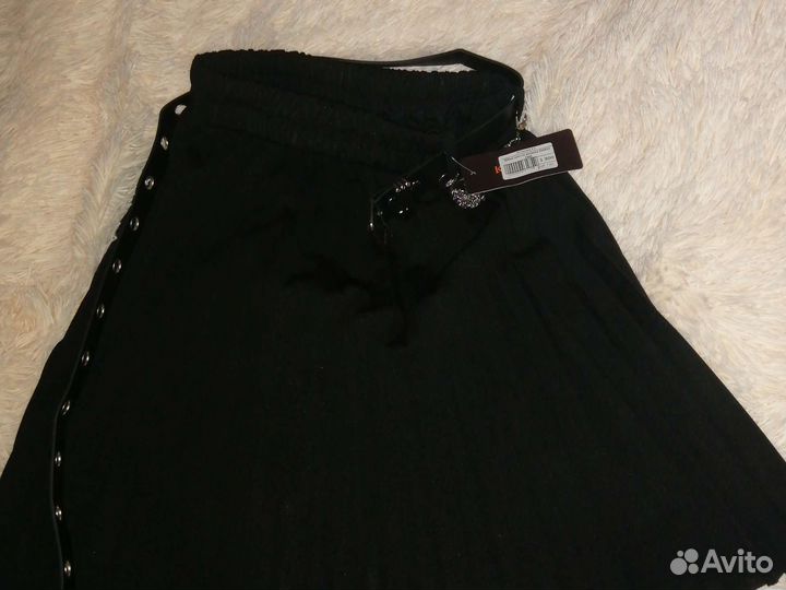 Юбка плиссе на резинке