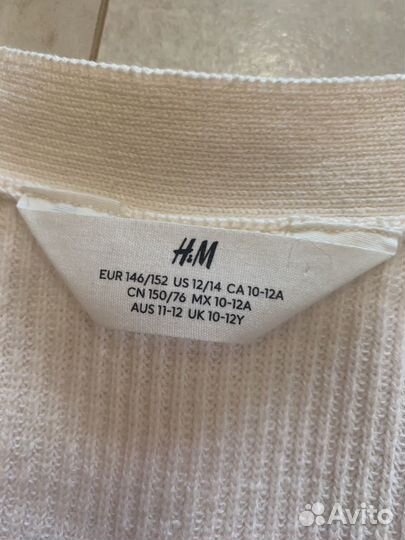 Кардиган для девочки H&M 146/152