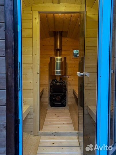 Баня бочка под ключ доставка