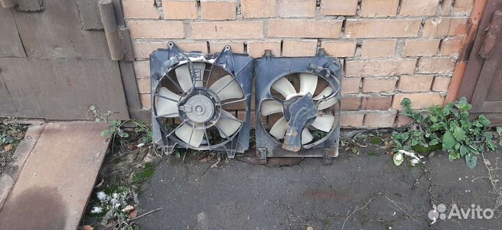 Вентиляторы радиатора на хонду цивик 4д
