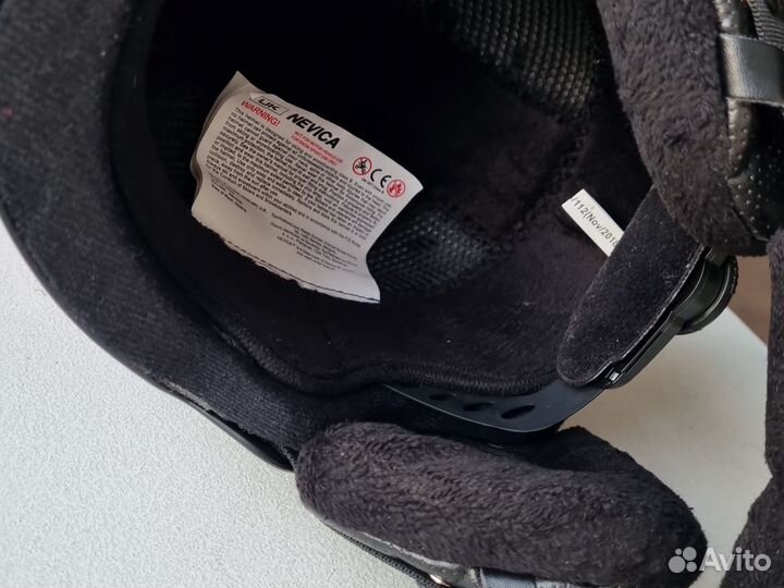 Горнолыжный шлем детский Nevica 50-54 черный