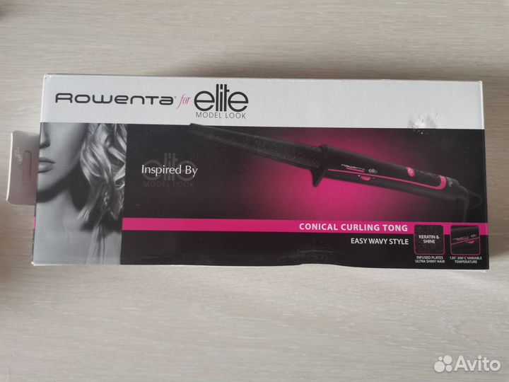Плойка конусная Rowenta elite model. Новая