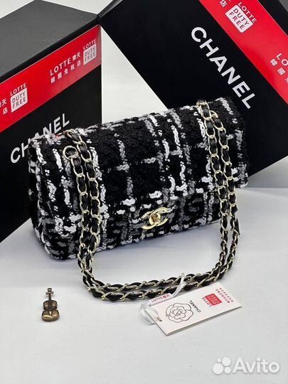 Сумка Chanel твидовая