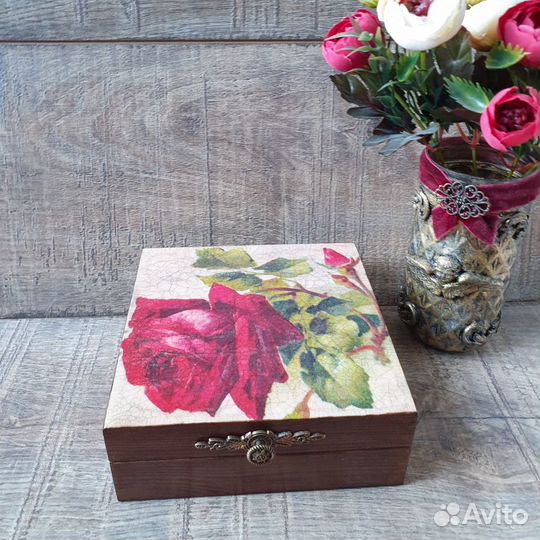 Шкатулка, ручная работа