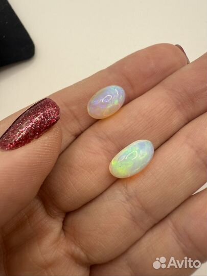 Пара опалов 5,5 ct