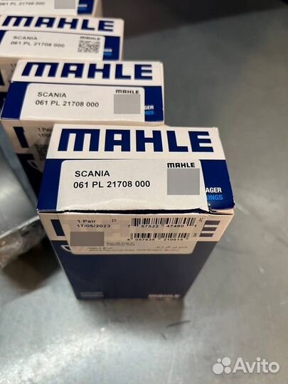 Mahle Вкладыши шатунные Scania DC13