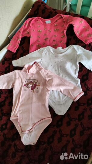 Вещи пакетом на девочку 68-74