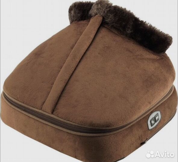 Вибро массажер грелка для ног 2в1 новый