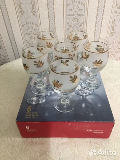 Фужеры-стаканы новые