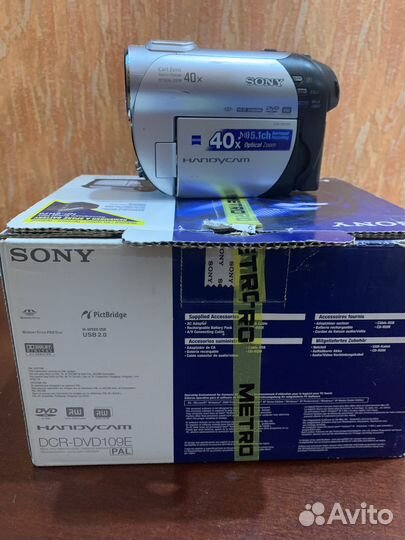 Видеокамера sony