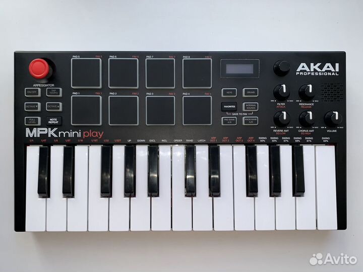 Akai MPK Mini Play midi клавиатура контроллер