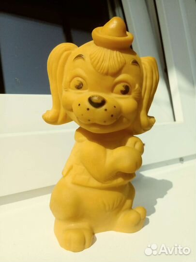 Резиновая собачка (игрушка СССР)