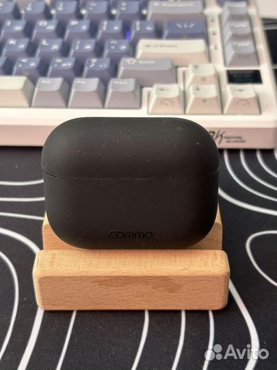 Чехол для AirPods Pro 2 commo, черный