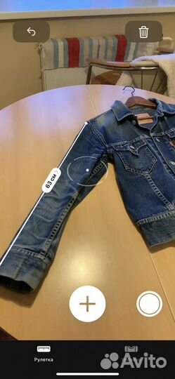 Джинсовая куртка levis M