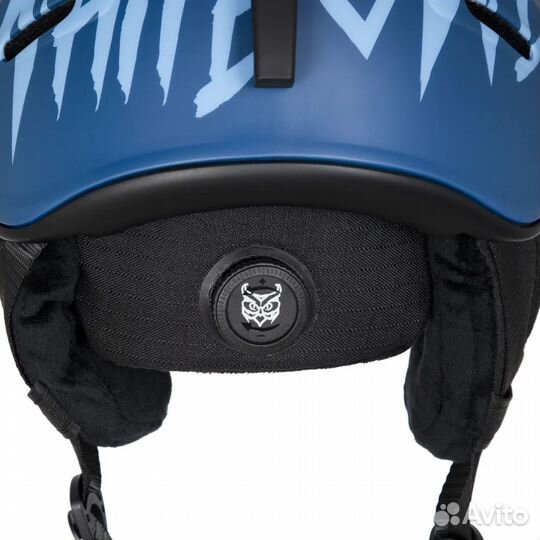 Шлем зимний White Owl HK004, M (54-58 см), синий