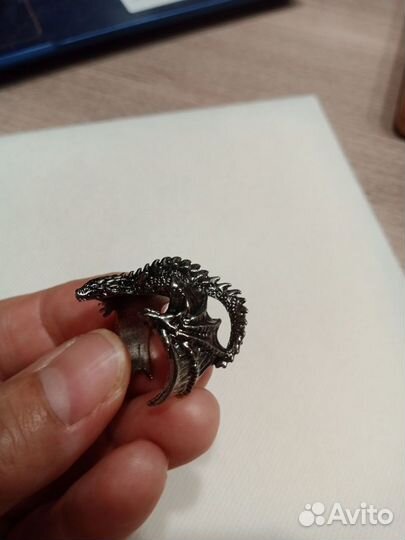 Кольцо дракон 18 мм