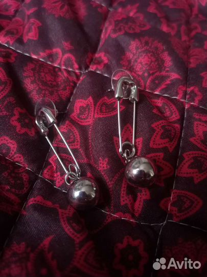 Бижутерия серьги