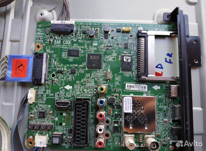 Телевизоры LG, samsung, BBK и т.д. по запчастям