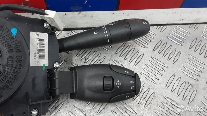 Переключатель поворотов подрулевой Peugeot 207