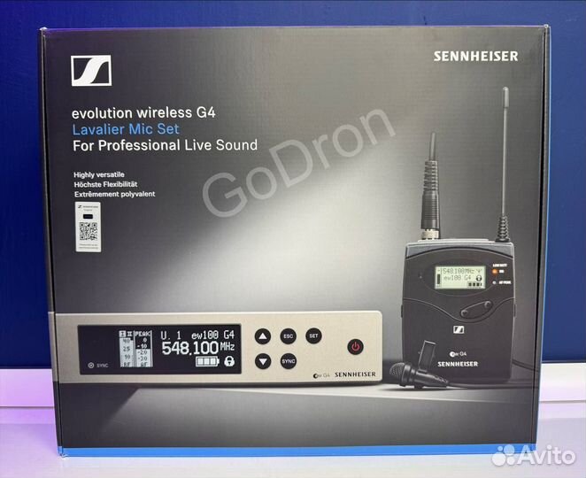 Радиосистема Sennheiser EW 100 G4-ME2-B