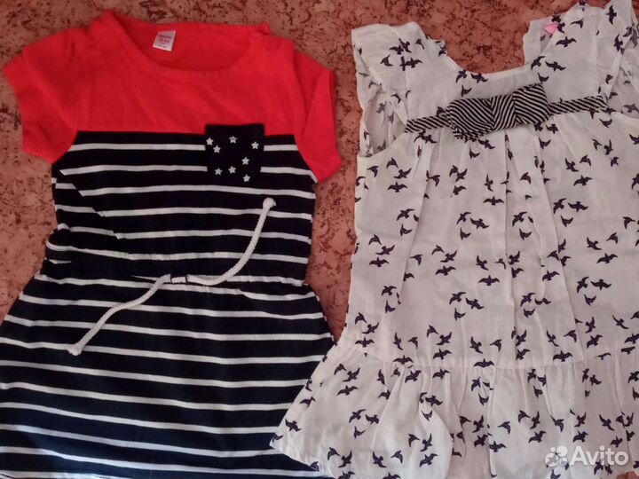 Одежда для девочки пакетом на один-два года