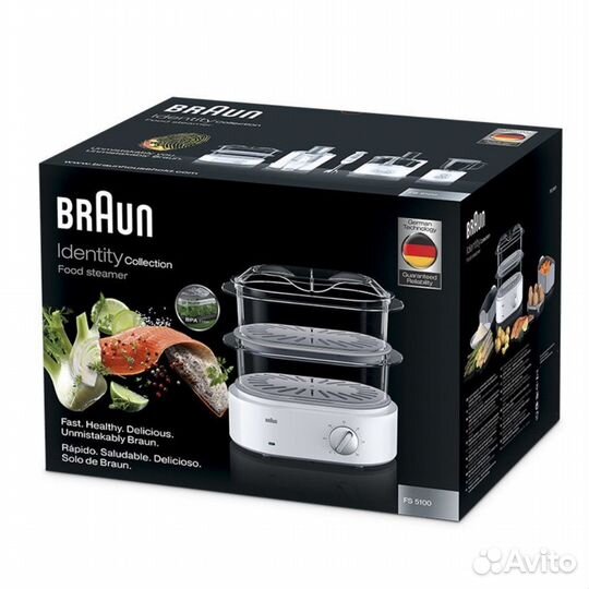 Новая Пароварка Braun FS 5100 WH