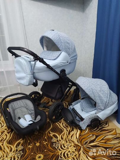 Коляска 3 в 1 indigo