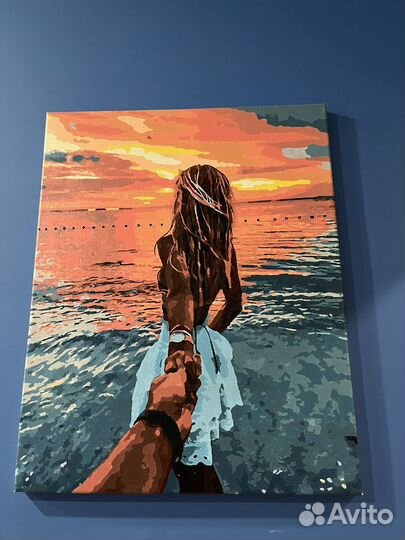 Картина девушка