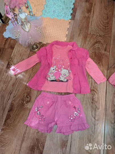 2 пакета вещей на девочку от 1,5 до 3,5 лет