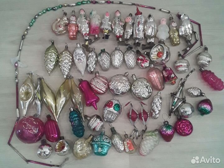 Елочные игрушки СССР