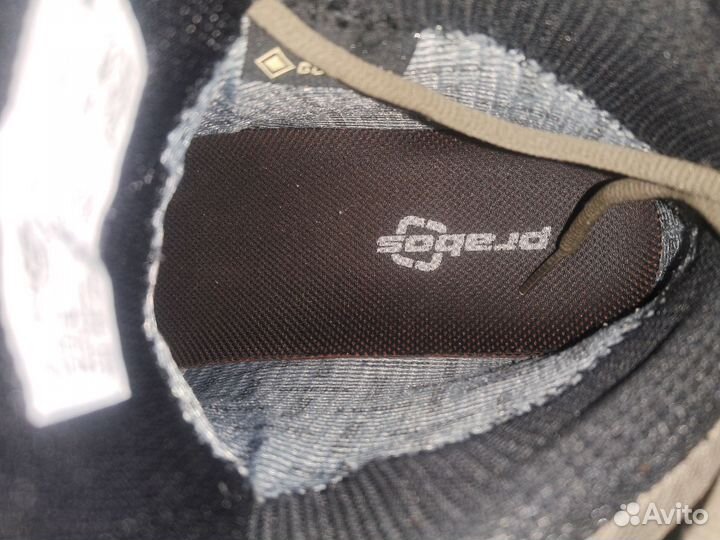 Ботинки трекинговые Prabos greyman MID gtx новые