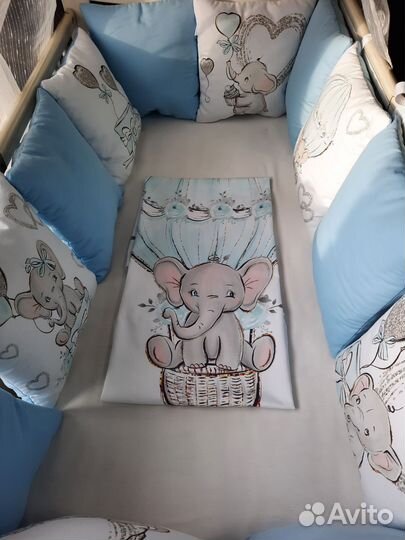 Бортики в кроватку