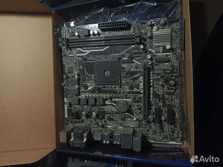 Материнская плата am4 a320m-k не рабочая