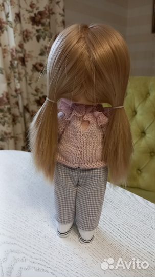 Интерьерная кукла ручной работы 30 см