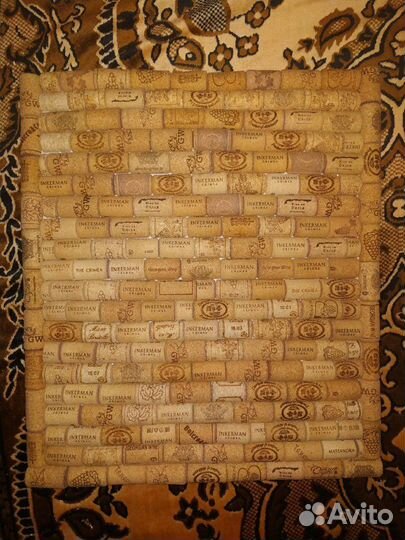 Коврик из пробок