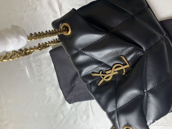 YSL puff сумка из натуральной кожи