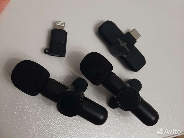 Петличный микрофон в телефон