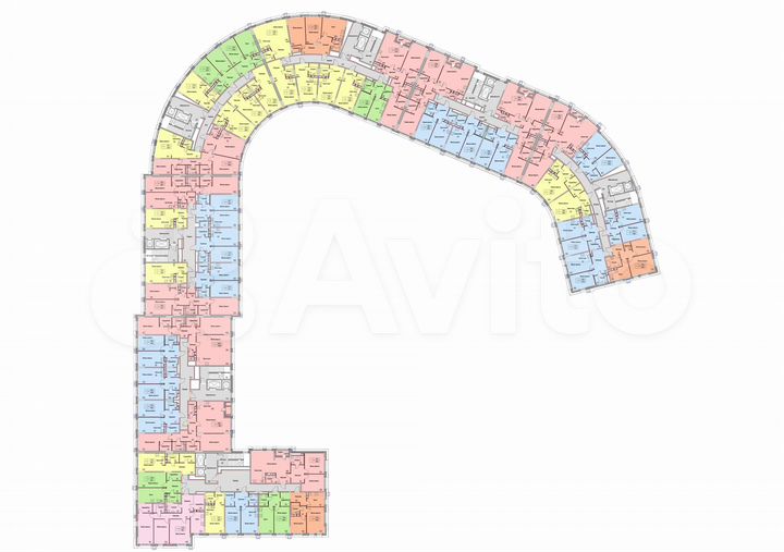 Квартира-студия, 43,1 м², 13/17 эт.