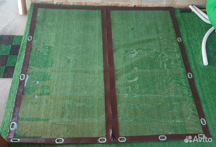 Мягкие окна для террас бу