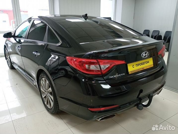 Hyundai Sonata 2.4 AT, 2016, 113 000 км