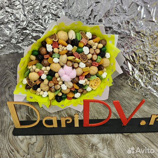 Букет сухофруктовый с орехами арт. в Хабаровске