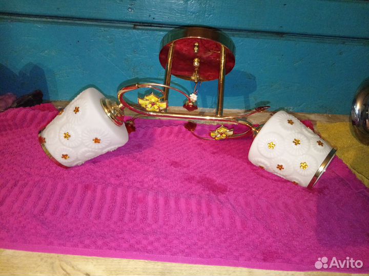 Люстра потолочная бу