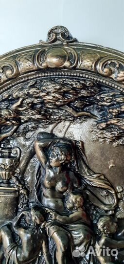 Барельеф гипсовый. Элемент декора