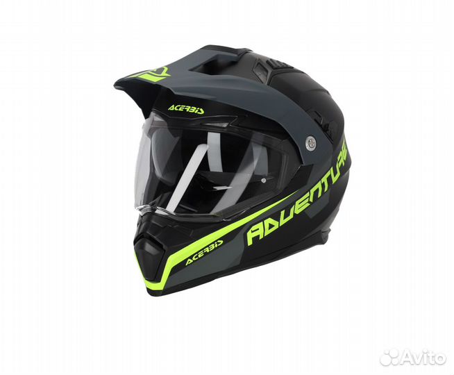 Шлем Acerbis flip FS-606 22-06 Black/Grey